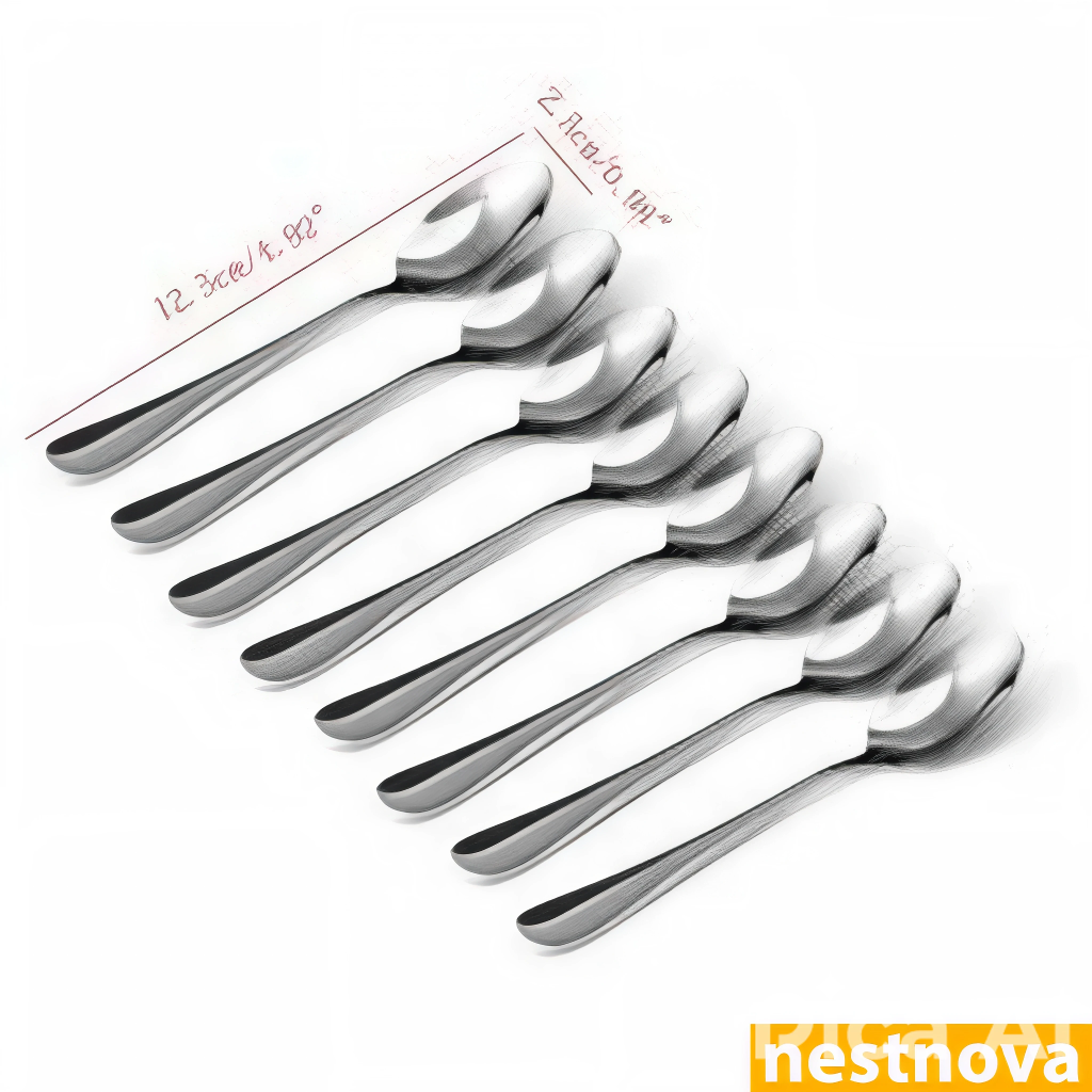 Classic Steel Coffee Spoon Set – 8 Pieces