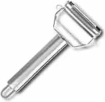 2-in-1 Stainless Steel Vegetable & Fruit Peeler – Dual Blade Design for Effortless Peeling & Julienne Cutting