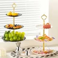 Elegant 3-Tier Cake & Dessert Stand – For Parties, Weddings & Special Occasions